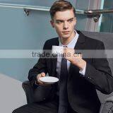 China Polyester Viscose Cheap Office Formal Black Coat Pant Men Suits thumbnail-5