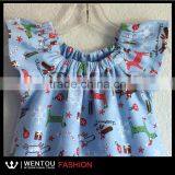 Little Girls Toddler Flutter Sleeve Dress thumbnail-2