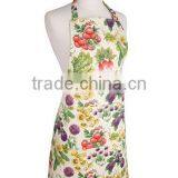 Wholesale Solid Color Cotton Cheap Vintage Kitchen Apron thumbnail-4