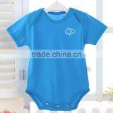 Wholesale Summer Comfortable Short Sleeve Baby Bodysuit thumbnail-1
