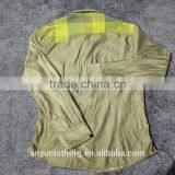Green Men's Custom Two Tone Shiny Cotton Shirts thumbnail-2
