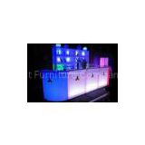 Out door LED bars counter set with RGB lighting , Outdoor Furniture