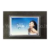 Interior Decoration A3 Crystal Waterproof LED Art / Artist Light Box Heavy-Duty Frame
