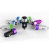 IBD Intelligent 2 Port Usb Car Charger Mini Cell Phone Charger for Ipad thumbnail-1