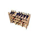 wood wine rack