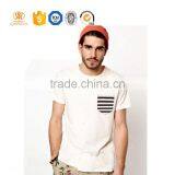 Custom Wholesale 100% Cotton Print Soft Pocket China Manufactures T-shirts thumbnail-3