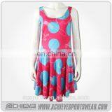 100% Polyester Sleeveless Long Dress thumbnail-4