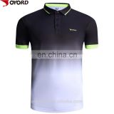 custom mens golf shirt sublimation printing polo shirt