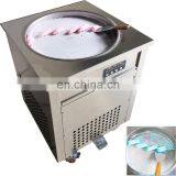 One Circle Stirring Fry Fruit Yogurt Fried Ice Cream Rolls Pan Fried Ice Cream Roll Machine Philippines