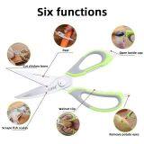 Cross-border Multi-functional Kitchen Scissors Household Scissors Chicken Bone Scissors Food Scissors Meat Scissors Shrimp Fish Bone Refrigerator Scissors thumbnail-4
