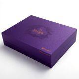 Custom High End Printed Cosmetic Skin Care Lution Packaging Paper Essential Oil Packaging Box 2 Bottles Essential Oil Gift Box With Gold Logo thumbnail-5