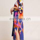 Robe Plage 2019 Cotton Swim Suit Cover up Plus Size Print Beach Coverups for Women Sarong Beach Wrap Bathing Suit Cover Ups thumbnail-6