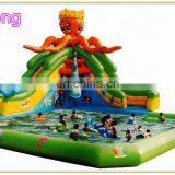 Giant Mobile Inflatable Floating Aqua Water Park, Above Ground Water Play Equipment for Sale thumbnail-4