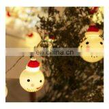 Battery Powered Quality Santa Xmas Snowman Led String Lights Garden Home Holiday Lighting Christmas Decorative Fairy Light