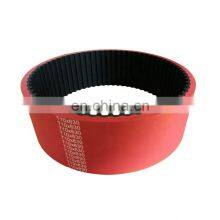 T10-630 Red Rubber Coated Timing Belt for Packing Machine thumbnail-3