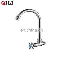 KF-4001 Long Neck Industrial Style Satin Kitchen Taps thumbnail-1
