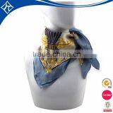 Lady Digital Print Custom Design Chiffon Scarf thumbnail-1