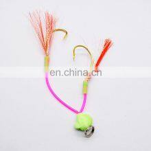 Wholesale Hand Made Stainless Steel Fishing Barb Hook EVA Float Feather Hook thumbnail-4