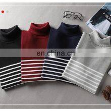 Factory Direct Sale Fashion Pullover Fashion Men's Turtleneck Sweater thumbnail-3