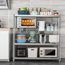 Household Kitchen Shelf Floor-standing Multi-layer Microwave Oven Storage Rack Tableware Condiment Storage Rack thumbnail-4