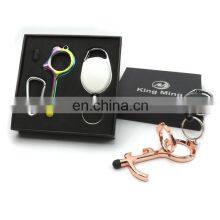 Hot Sale Multifunctional Handheld Non-Contact Door Opener EDC Metal Key Chain Stylus Door Opener Tool