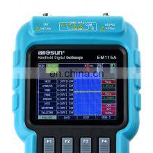 Allsun EM115A Oscilloscope 50MHZ Handheld Oscillograph 3 in 1 Multi-function Color Screen Scope Meter Single Channel DSO thumbnail-2