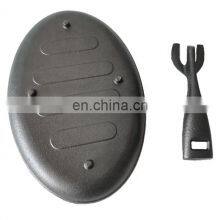 Best Cast Iron Sizzler Plate Steak Plate With Wooden Steak Board thumbnail-3