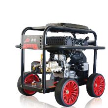 200bar Gasoline Ultra-High Pressure Pipe Dredging Machine 27HP Drain Cleaner Machine