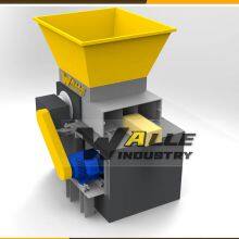 Scrap Double Shaft Shredder Big Blue Barrel Crusher thumbnail-3