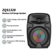 Wireless TWS Portable Speaker With Lights Loud Amplifier With Subwoofer Long Playtime for Outdoor Party thumbnail-2