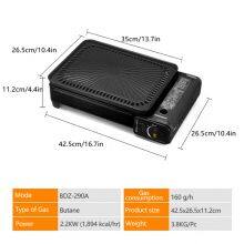 Four Colors Gas BBQ Grill Flame Anywhere Portable Gas Grill for BBQ Camping Outdoor Cooking Travel-Compact Adventure-Ready CE Certificate thumbnail-3