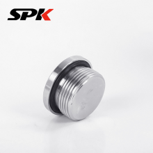 Pabo Fluid Hydraulic Fitting, 304 Stainless Steel Pipe Plug/Oil Plug With Gasket Seal, Hexagon Socket Plug (4BN, 4MN) thumbnail-4