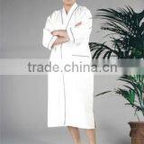 More Softer and Warmer for Unisex Classic Cotton Terry White Cotton Bathrobe Lightweight Bathrobes