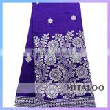 Mitaloo 2015 Hot New Fashion Custom George Lace Fabric Gold Color MGP0042 thumbnail-5