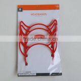 Girl and Children Plastic Headband,steel Hair Band,cute Head Band for Parties thumbnail-4