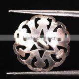 Round Cap 925 Solid Sterling Silver Beads thumbnail-1