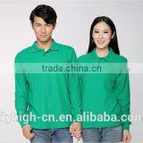 New Style Casual Long Sleeve Unisex Polo T Shirt thumbnail-5