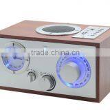HOME STYLE HIGH QUALITY WOODEN RADIO WITH USD thumbnail-1