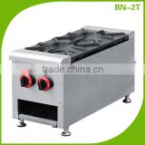 Counter Top Gas Range With 2 Burners BN-2T
