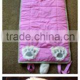 Children Kids Baby Cartoon Portable Sleeping Bag/ Baby Dog Shape Nap Mat Slumber Bag Boys Girls New thumbnail-1