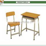 Firmly furniture comfortable school students tables and plastic chairs, the price is cheap