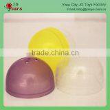 Plastic 4.8*5.6cm Oval Shape Plastic Vending Machine Capsule