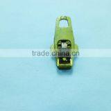 3# Brass Zipper 45YG Brass Slider Auto-lock Zipper Slider Pin-lock Zipper Slider Jeans Zipper Slider thumbnail-2