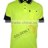 OEM 100% men's short sleeve safety wear in cheap high quality