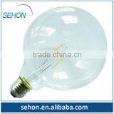 Glass lantern Decorative Edison Style Bulb g125 4w LED Filament Ampul e27