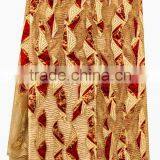 CL17-64 Hot Sale Fashion New Design Embroidered Tulle Lace Plus Wax With Stone for Making Wedding Dress or Cloth Net Lace thumbnail-4