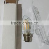B22 2w 4w 2700k CE ROHS 360 Degree Led Candle Filament Bulb 100-110lm/w thumbnail-2