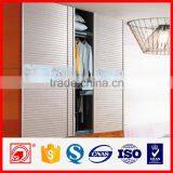 Foshan Factory Bedroom Aluminum Profile Wardrobe Sliding Door thumbnail-6