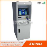 atm housing with atm slot and atm key locks