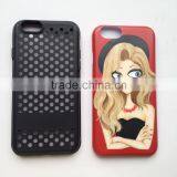 for Iphone 6 6s Tpu Case, High Quality 2 in 1 Tpu Case for Mobile Phone